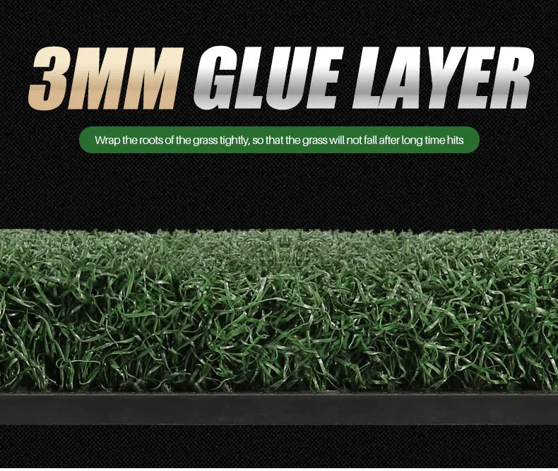 150*150cm Nylon Turf Golf Hitting Mat