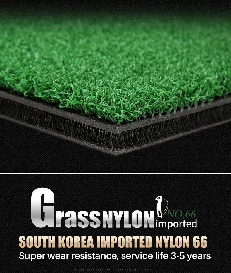 150*150cm Nylon Turf Golf Hitting Mat