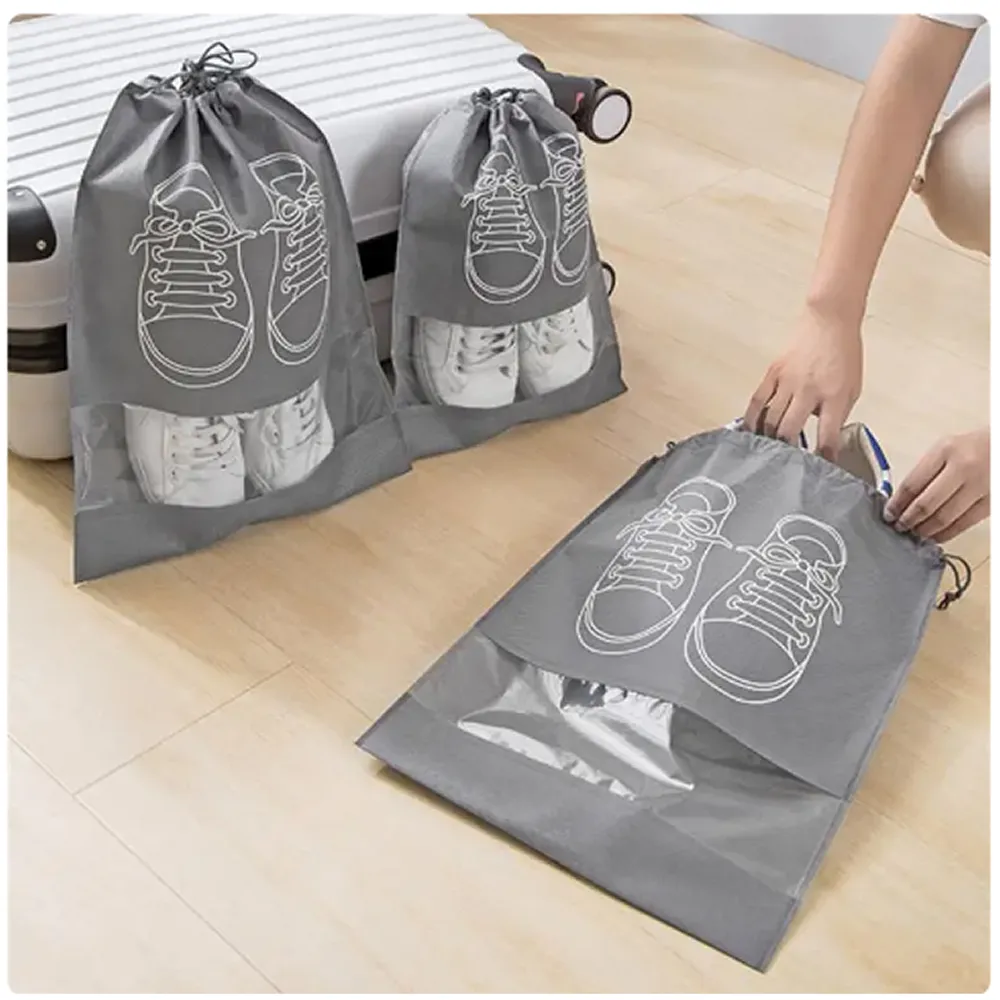 332 X 43Cm Waterproof Space-Saving Travel Shoe Bag Dp-69