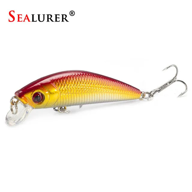 8g 7cm 1pcs Minnow Lure Sea Fishing Tackle Fishing Kit Hard Bait Jig Wobbler Plastic Lure Fishery Feeder Fishing Lure