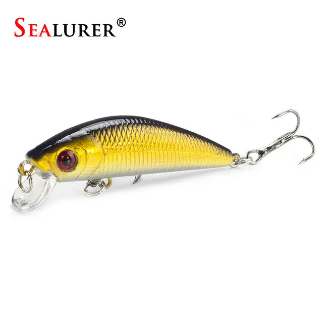 8g 7cm 1pcs Minnow Lure Sea Fishing Tackle Fishing Kit Hard Bait Jig Wobbler Plastic Lure Fishery Feeder Fishing Lure