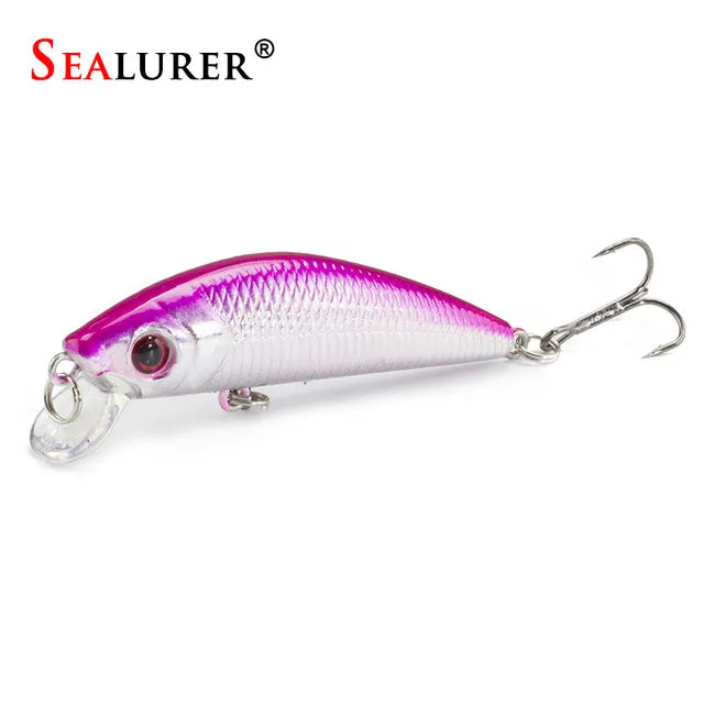 8g 7cm 1pcs Minnow Lure Sea Fishing Tackle Fishing Kit Hard Bait Jig Wobbler Plastic Lure Fishery Feeder Fishing Lure