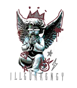 A Ma Maniére x Air Jordan 5 “Black” | illcurrency Black T-Shirt (Graffiti Angel)