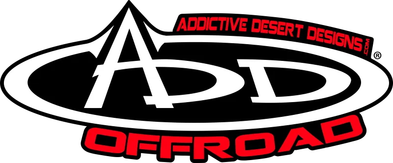 Addictive Desert Designs 2015  Ford F-150 Overlander Chase Rack w/ 3rd Brake Light - Hammer Black