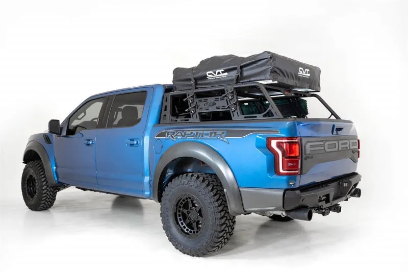 Addictive Desert Designs 2015  Ford F-150 Overlander Chase Rack w/ 3rd Brake Light - Hammer Black