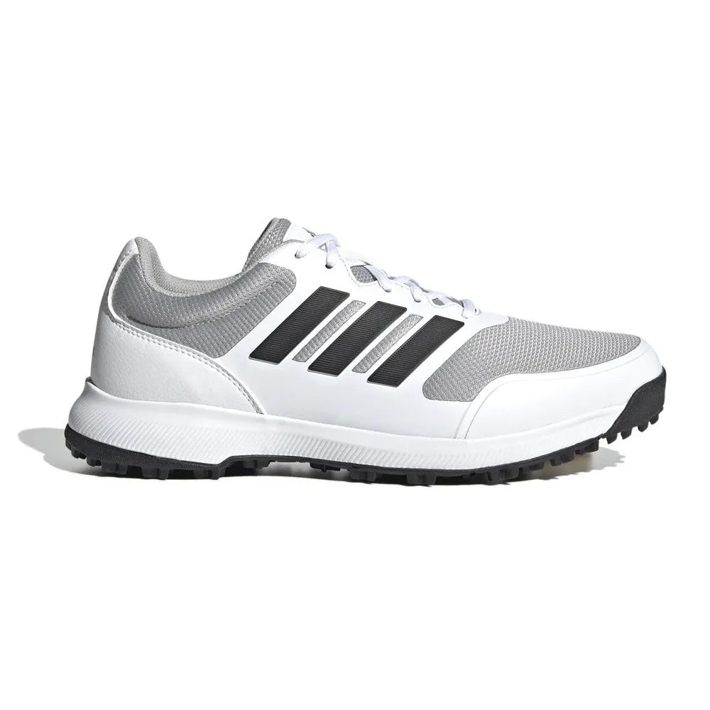 Adidas Men's Tech Response SL WD Spikeless Golf Shoes - White/Black/Grey (CS)