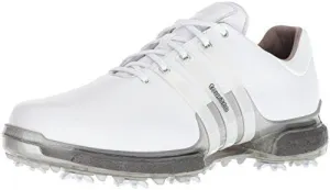 adidas Men's TOUR 360 2.0 Golf Shoe, White/Trace Grey, 12 M US