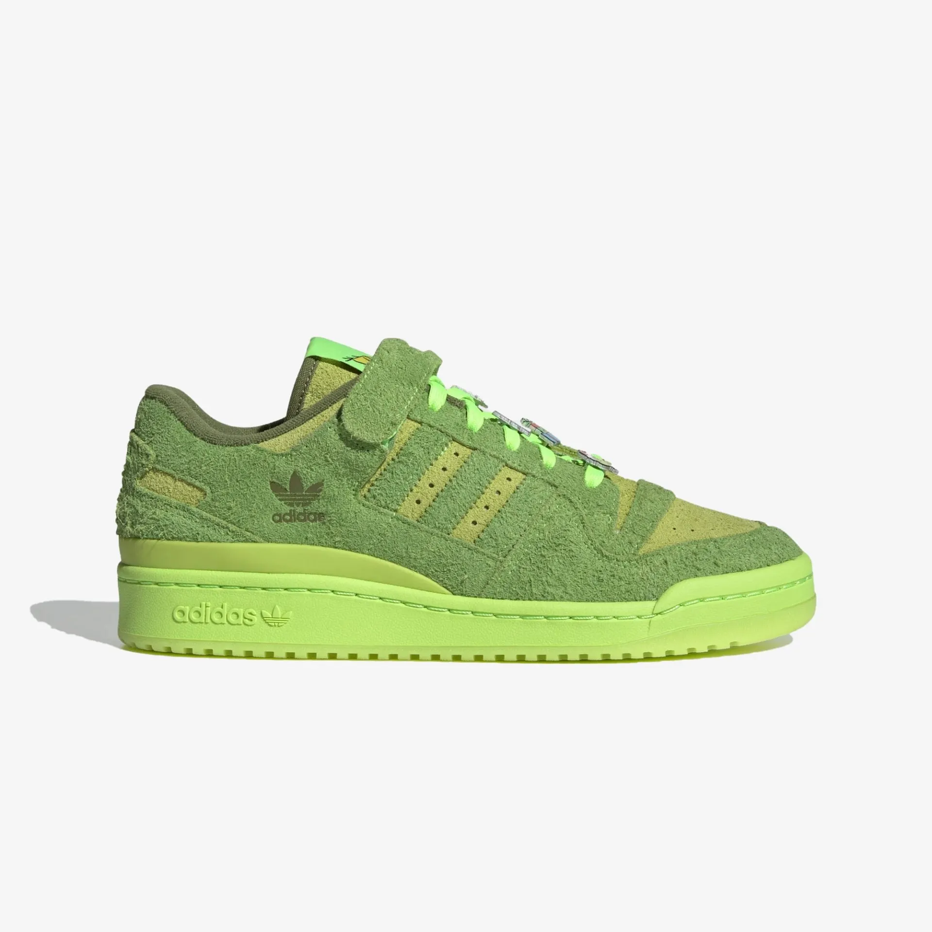 Adidas Originals | FORUM LOW THE GRINCH  { SOLAR/GREEN