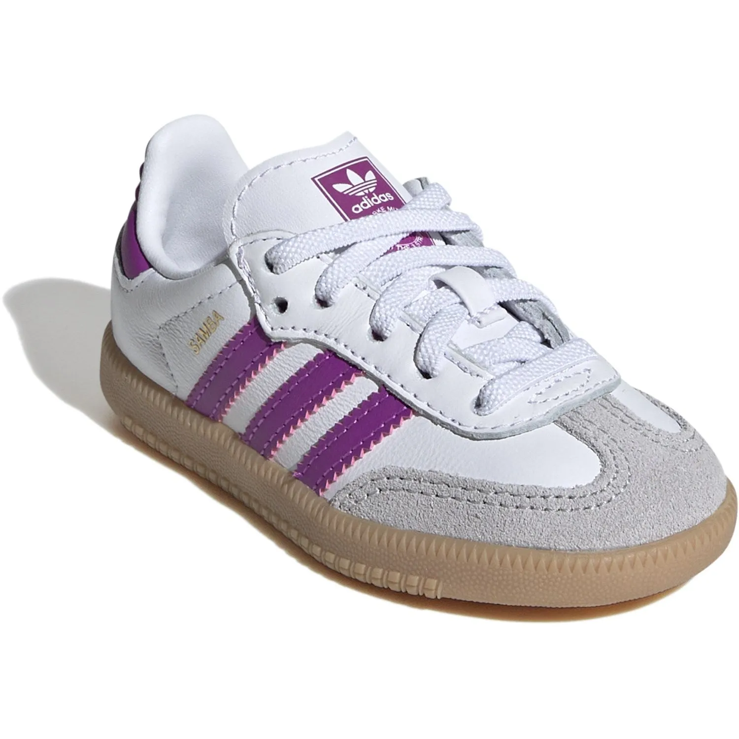 adidas Originals Ftwwht/Purbur/Gum3 Samba Og El I Sneakers