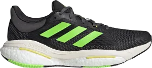 Adidas SolarGlide 5 'Black Solar Green' sneakers, black