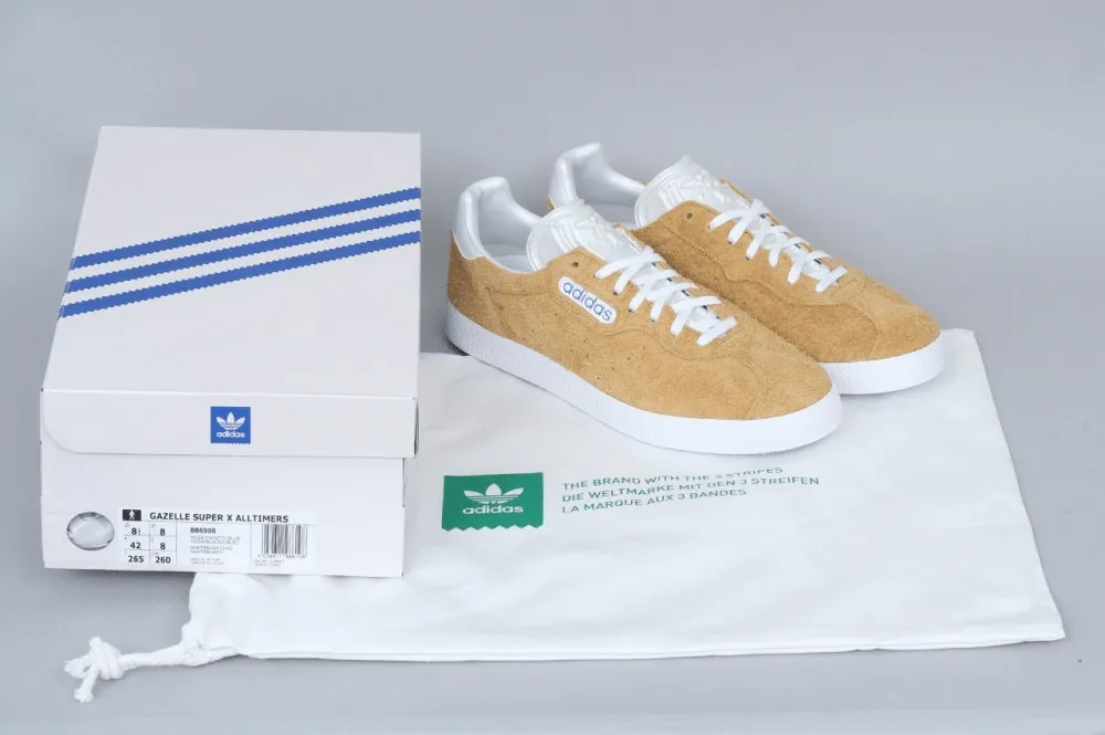 adidas X Alltimers Gazelle Super Shoes Mesa / Chalk White / Blue