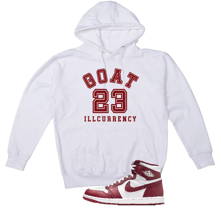 Air Jordan 1 High OG “Team Red” | illcurrency White T-Shirt (GOAT 23)