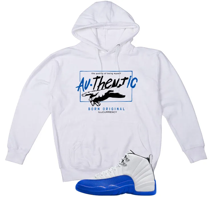 Air Jordan 12 Blueberry White T-Shirt (Authentic)| illcurrency