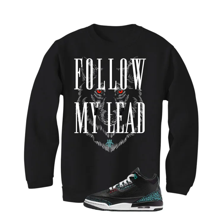 Air Jordan 3 GS Moto Black T-Shirt (Follow My Lead)| illcurrency