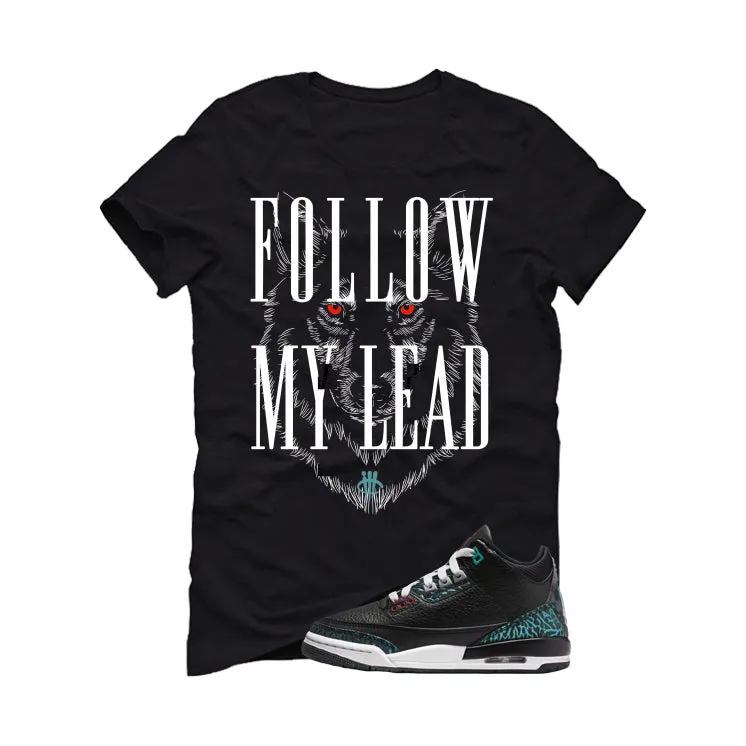 Air Jordan 3 GS Moto Black T-Shirt (Follow My Lead)| illcurrency