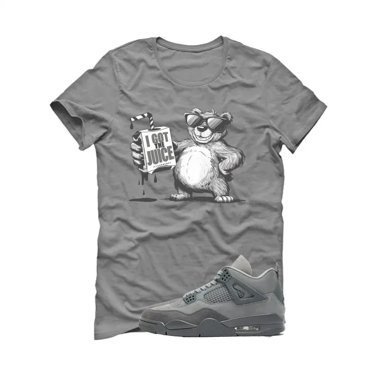 Air Jordan 4 Paris Olympics Grey T-Shirt (I got the juice)| illcurrency