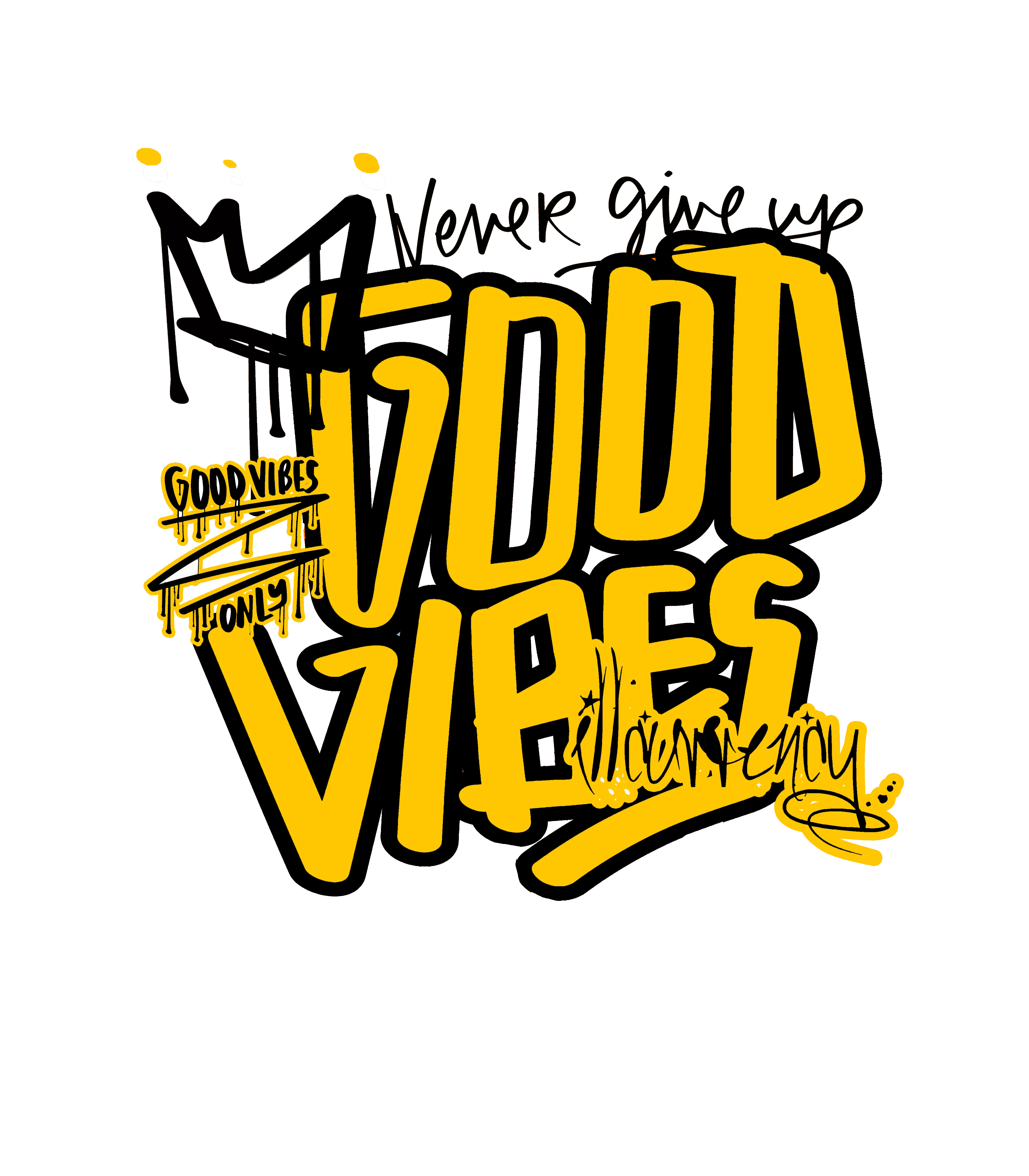 Air Jordan 4 WNNS “Vivid Sulfur” | illcurrency White T-Shirt (Good Vibes)