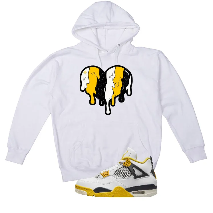 Air Jordan 4 WNNS “Vivid Sulfur” | illcurrency White T-Shirt (Heart)