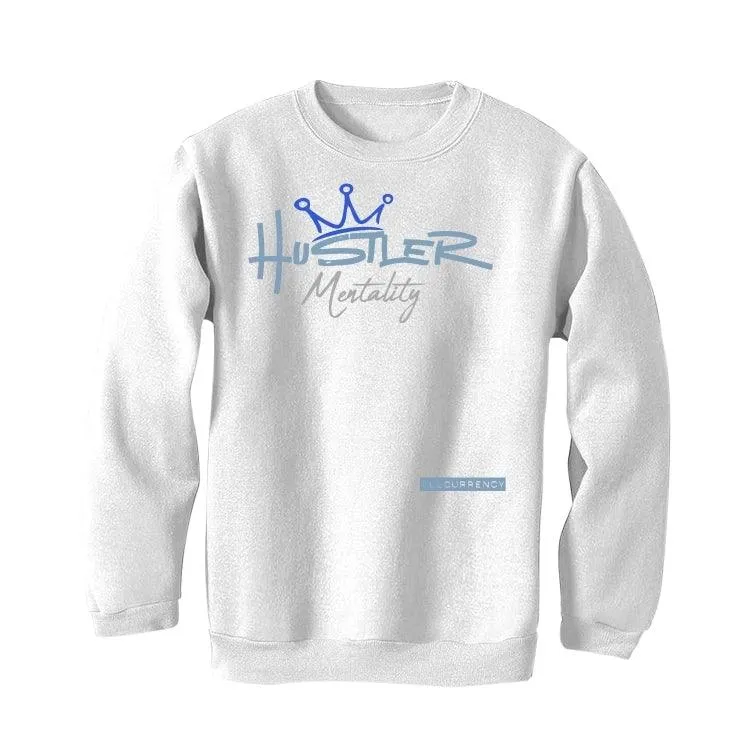 Air Jordan Retro 1 Retro High OG Hyper Royal White T-Shirt (Hustler Mentality)