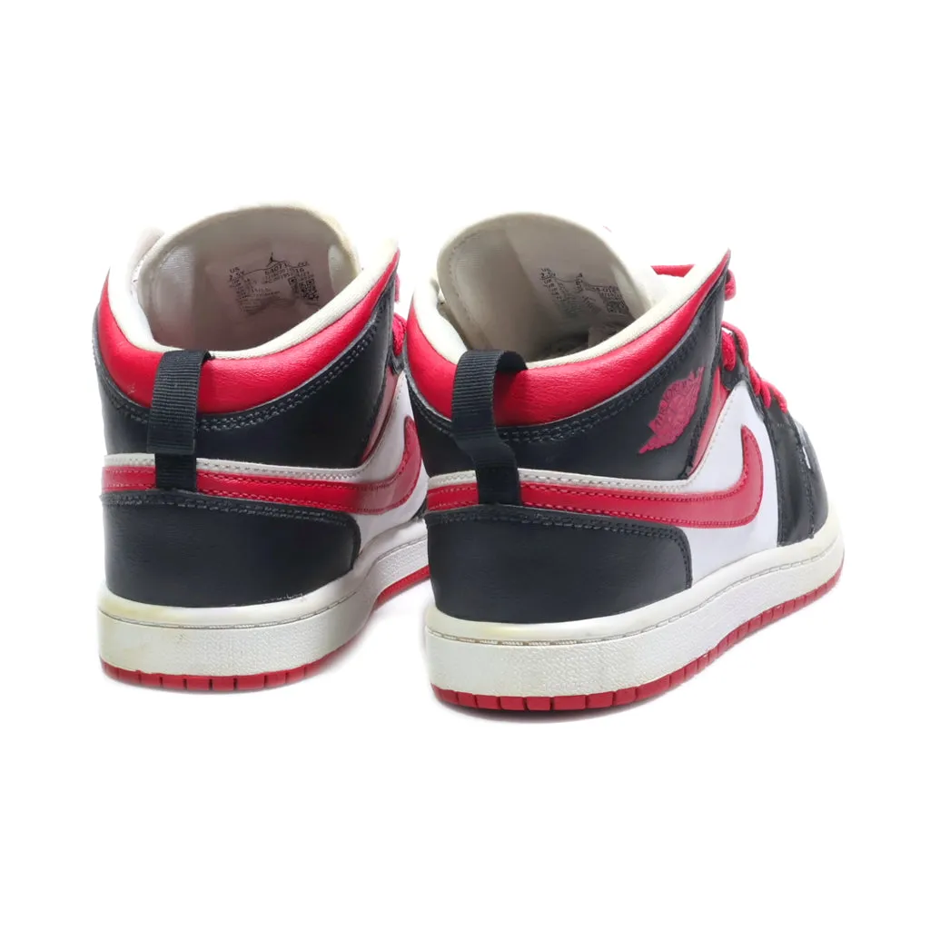 Air Jordan Sneakers Leather Multicolour Colour For Kids