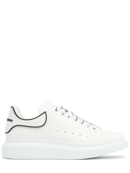 Alexander McQueen   45mm Oversized leather sneakers 