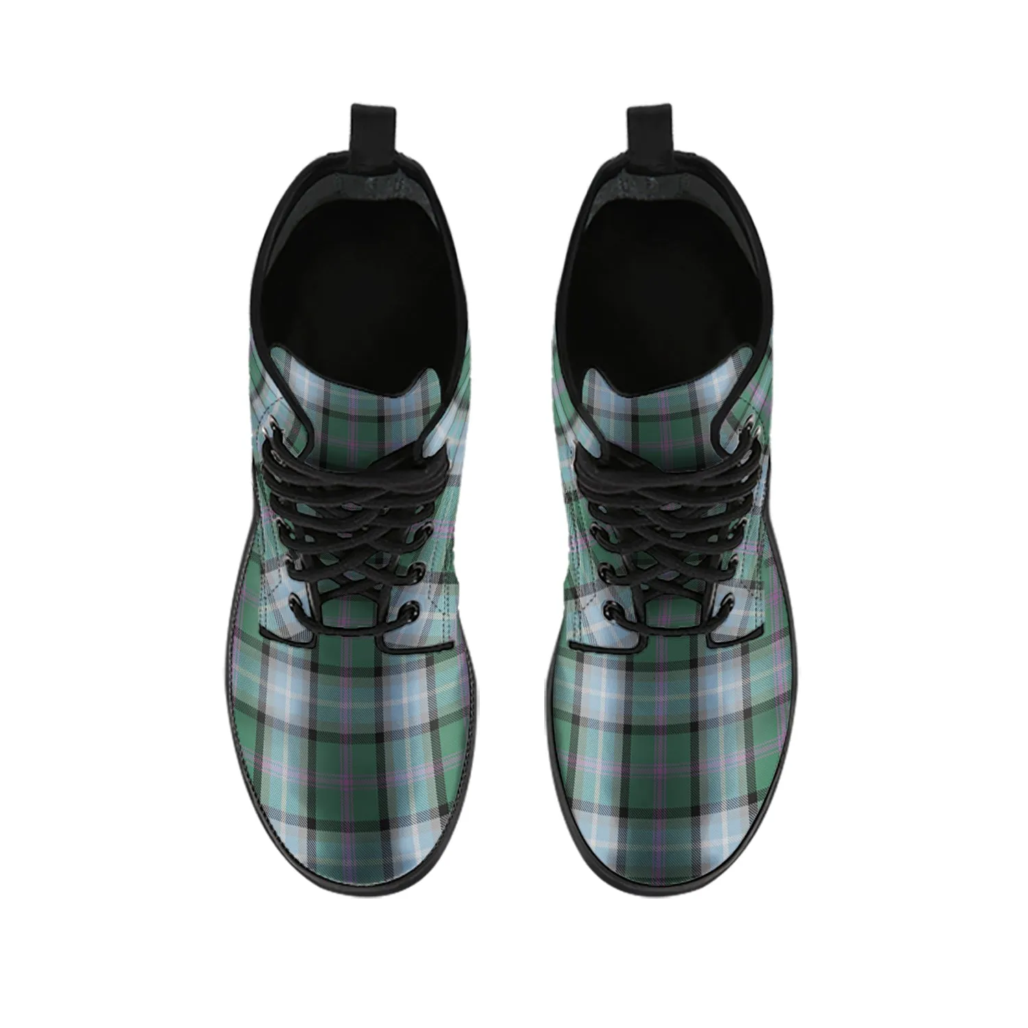 Alexander of Menstry Hunting Tartan Leather Boots