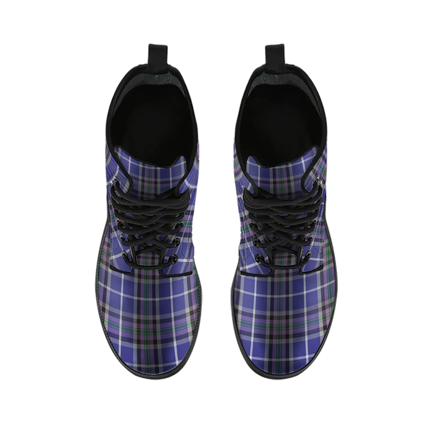 Alexander of Menstry Tartan Leather Boots