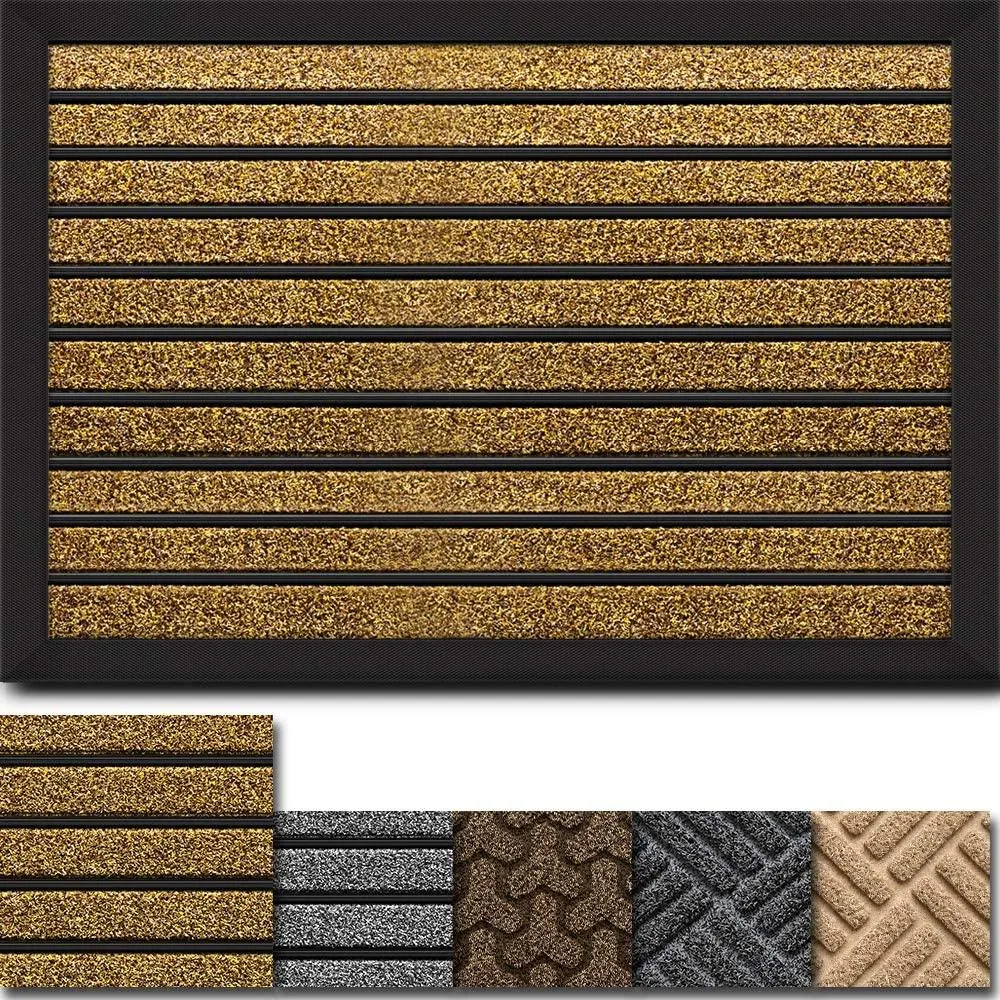 Amagabeli Large Outdoor Door Mats 36" x 24" for Front Door Entrance Outside BG040