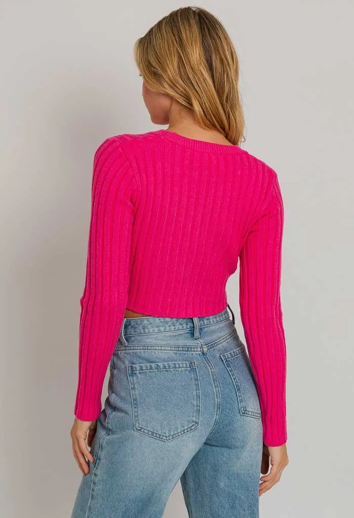 Amelie Sweater-Pink