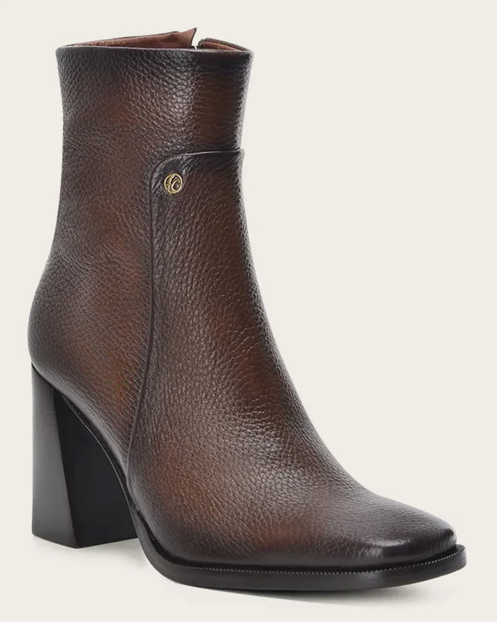 Ankle elegant honey deer bootie