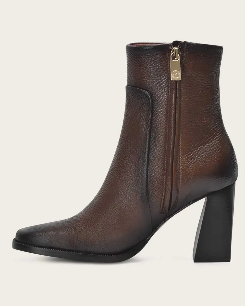 Ankle elegant honey deer bootie