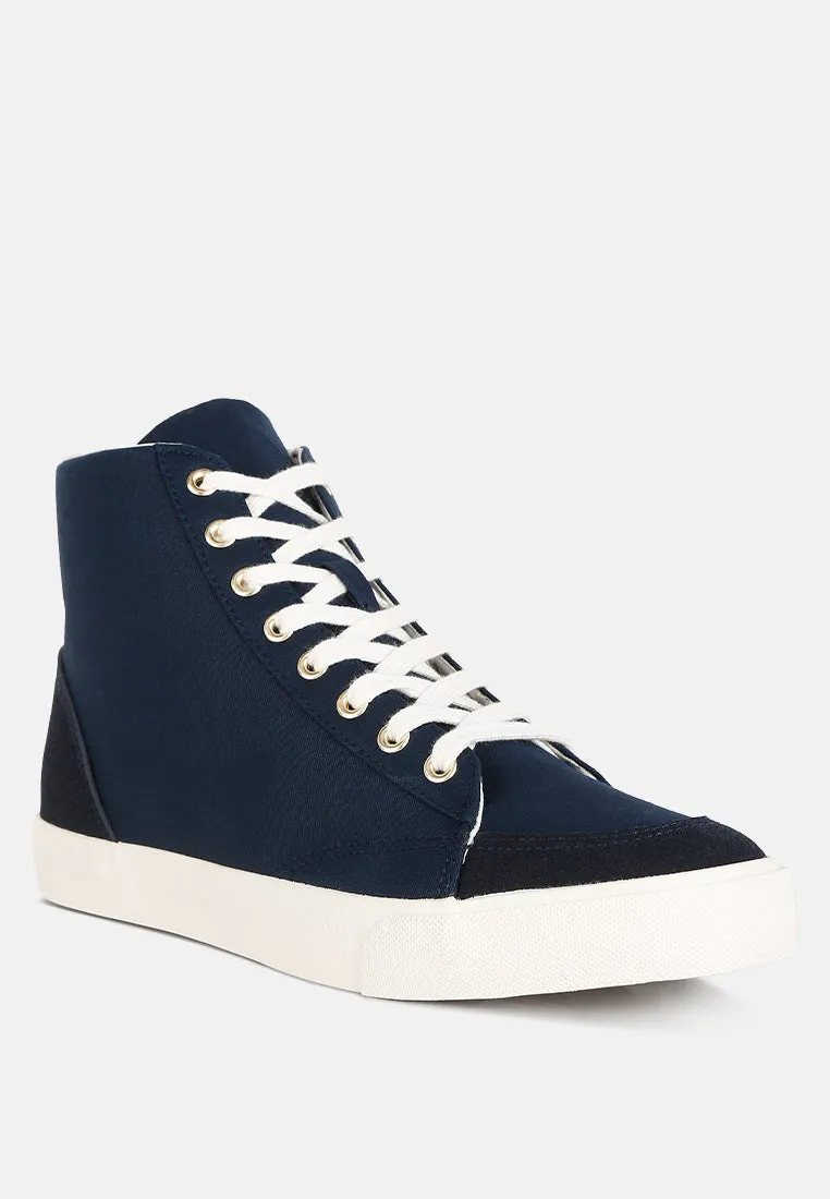 Ankle Length Solid Sneakers