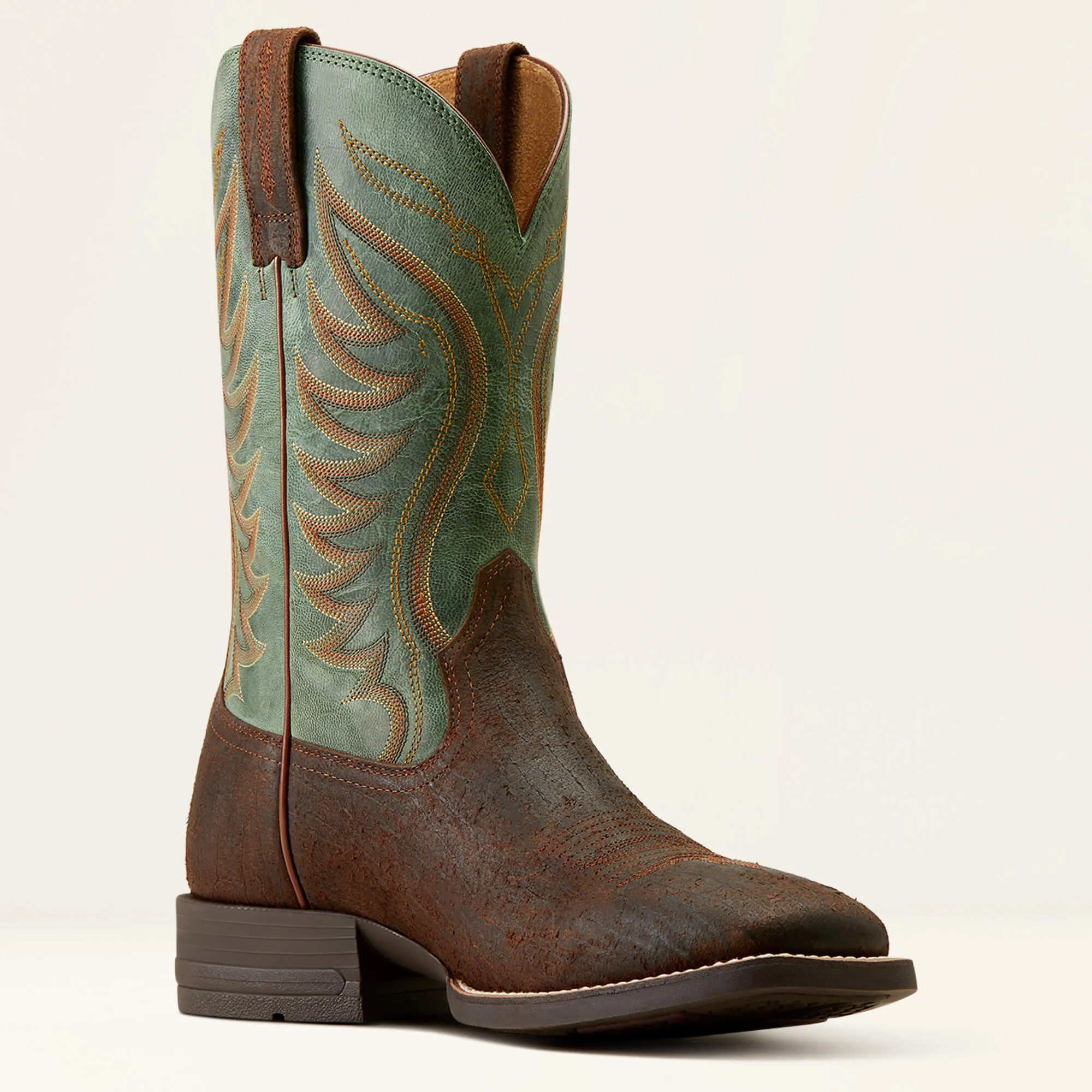 Ariat Men's Surf Green Amos Cowboy Boot