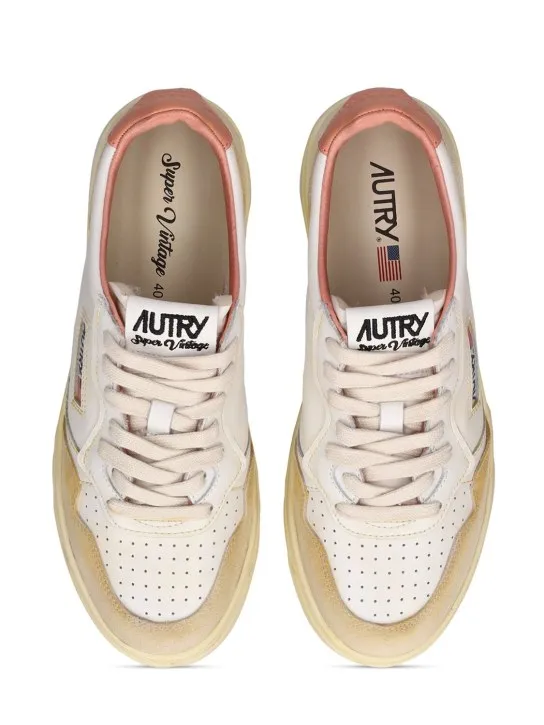 Autry   Super Vintage low leather sneakers 