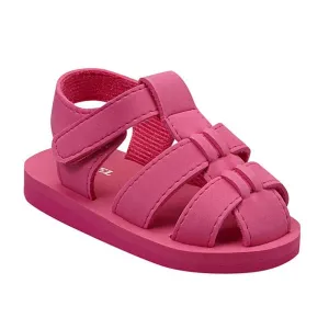 Baby Girls Fuchsia EVA Foam Fisherman Sandals 5-10 Toddler