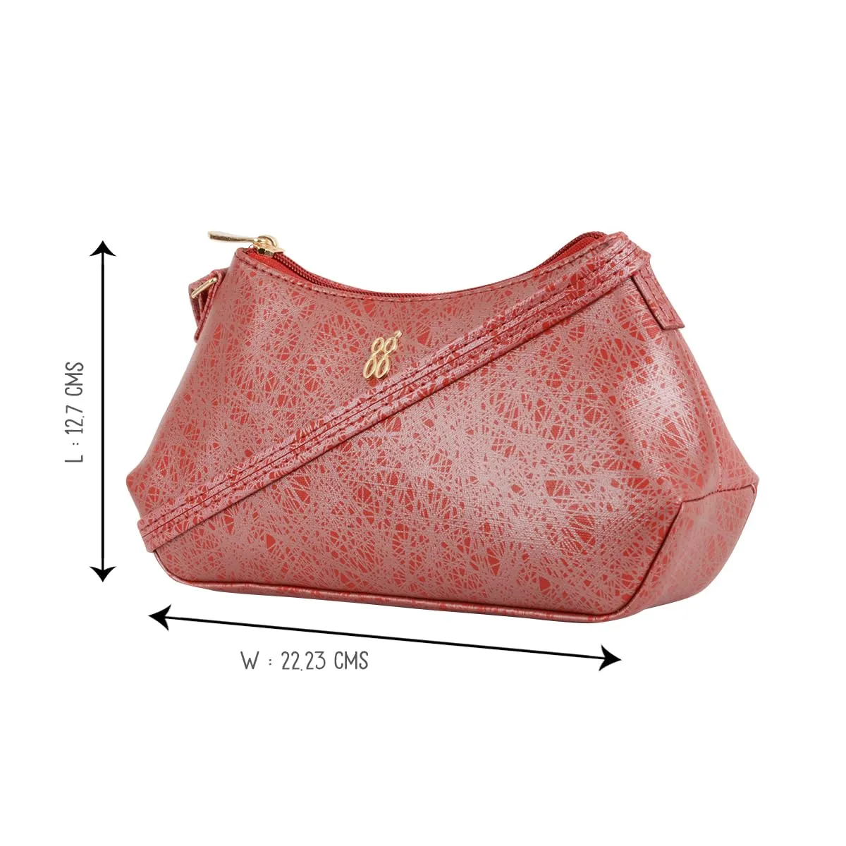 Baggit GG Women's Sling Bag (Red)