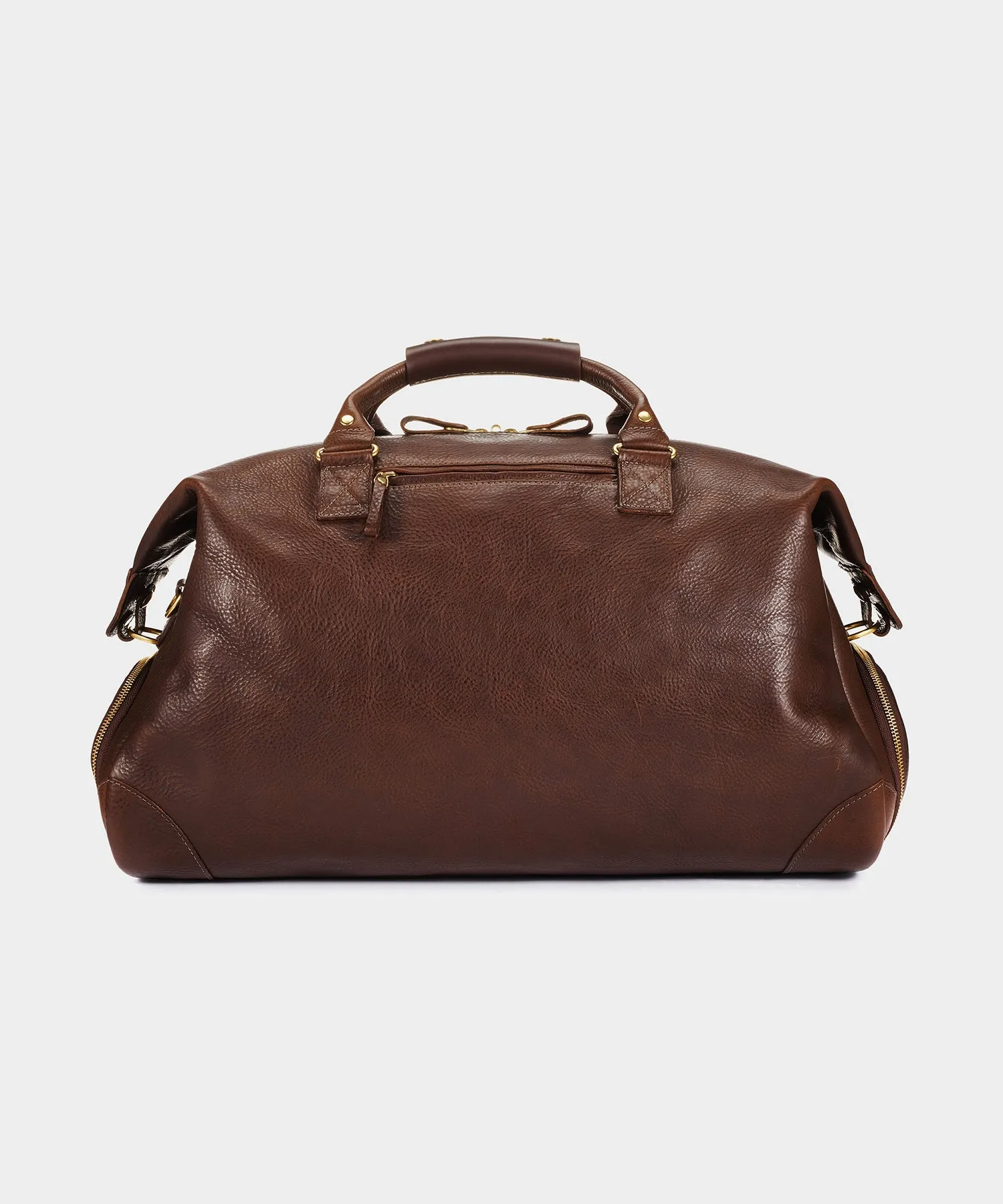 Bennett Winch Leather Weekender in Brown