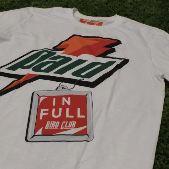 Bird Club Air Jordan 6 Gatorade "Paid in Full" matching t-shirt