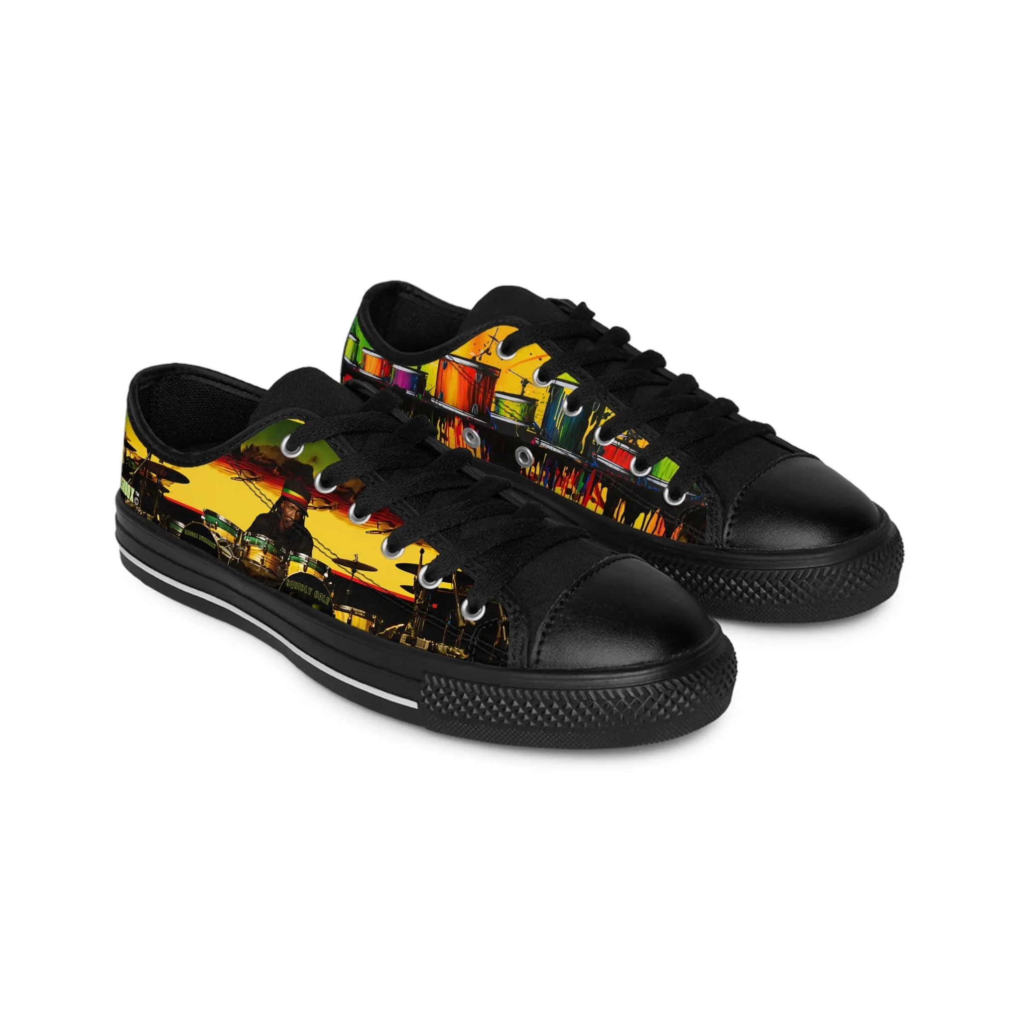 Black Shoes Official Squidly Cole Reggae Drummer Signature Series