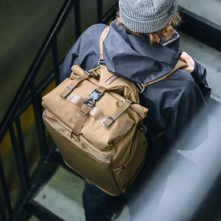 Boundary Supply Errant Duffel in Hymassa Tan Color