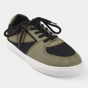 Boys Sneakers 203-56-Green/BlacK