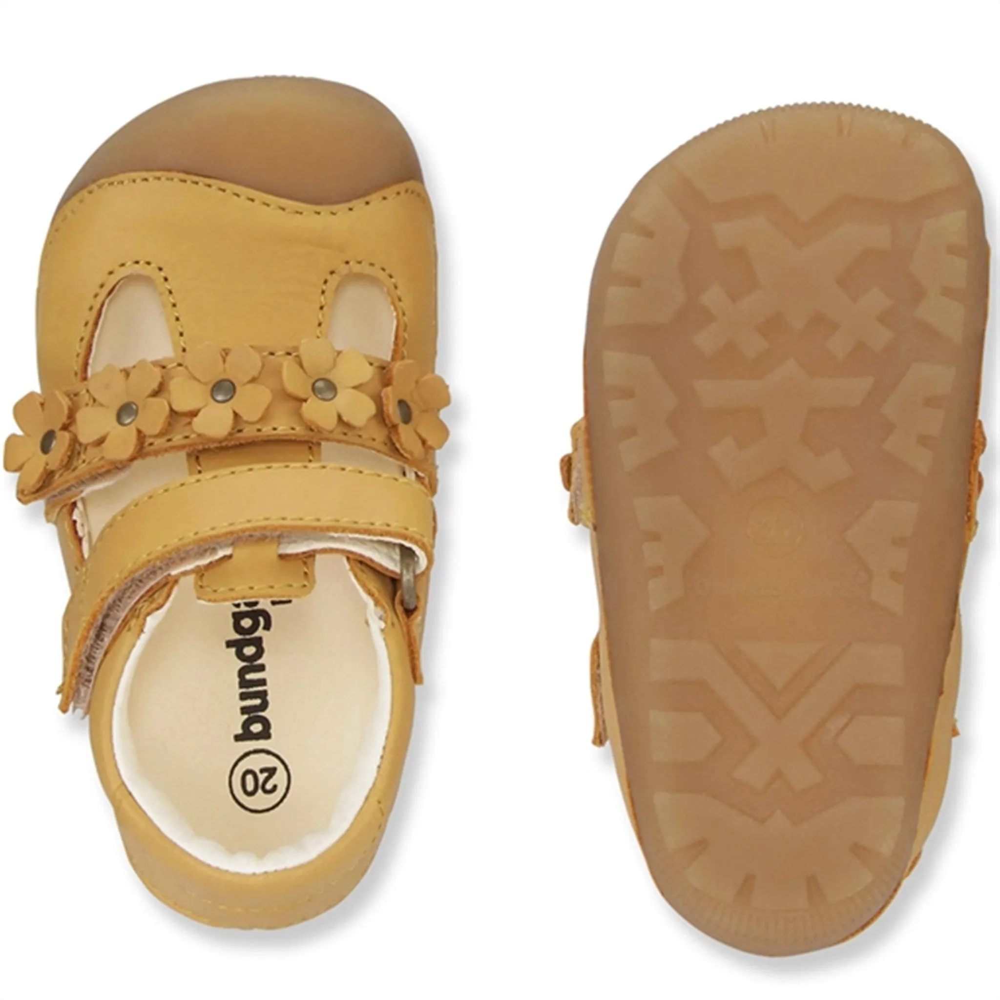 Bundgaard Petit Summer Flower Sandal Yellow WS