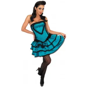 Burlesque Can Can Girl Costume