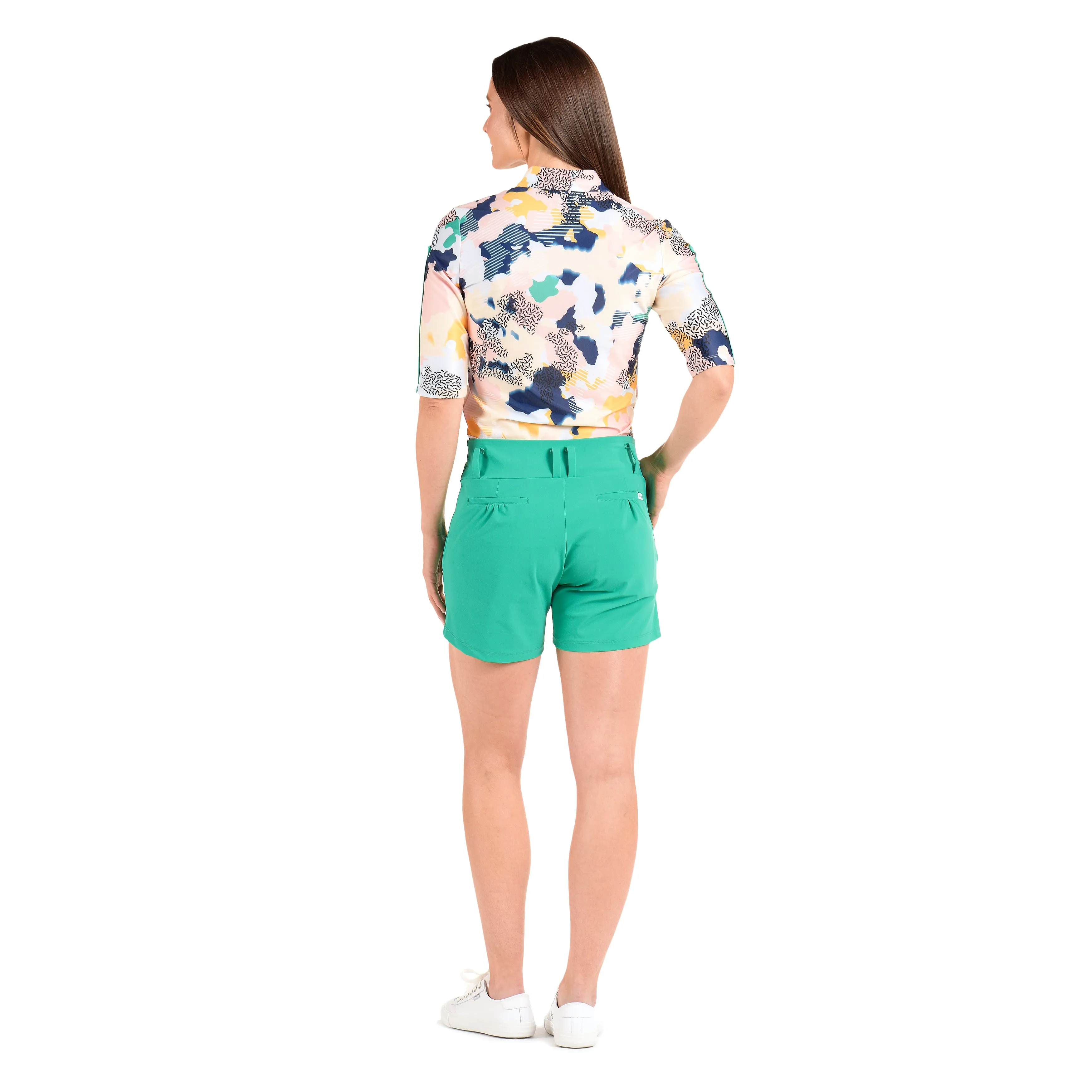 Cali Tropic Leaf Short - FINAL SALE