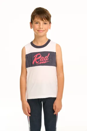 Chaser Rad Blocked Muscle Tank