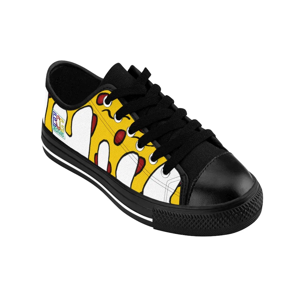 Cheesy Pizza Women's Sneakers