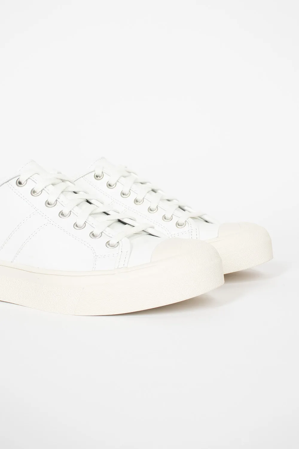 Concealed Heel Sneakers White