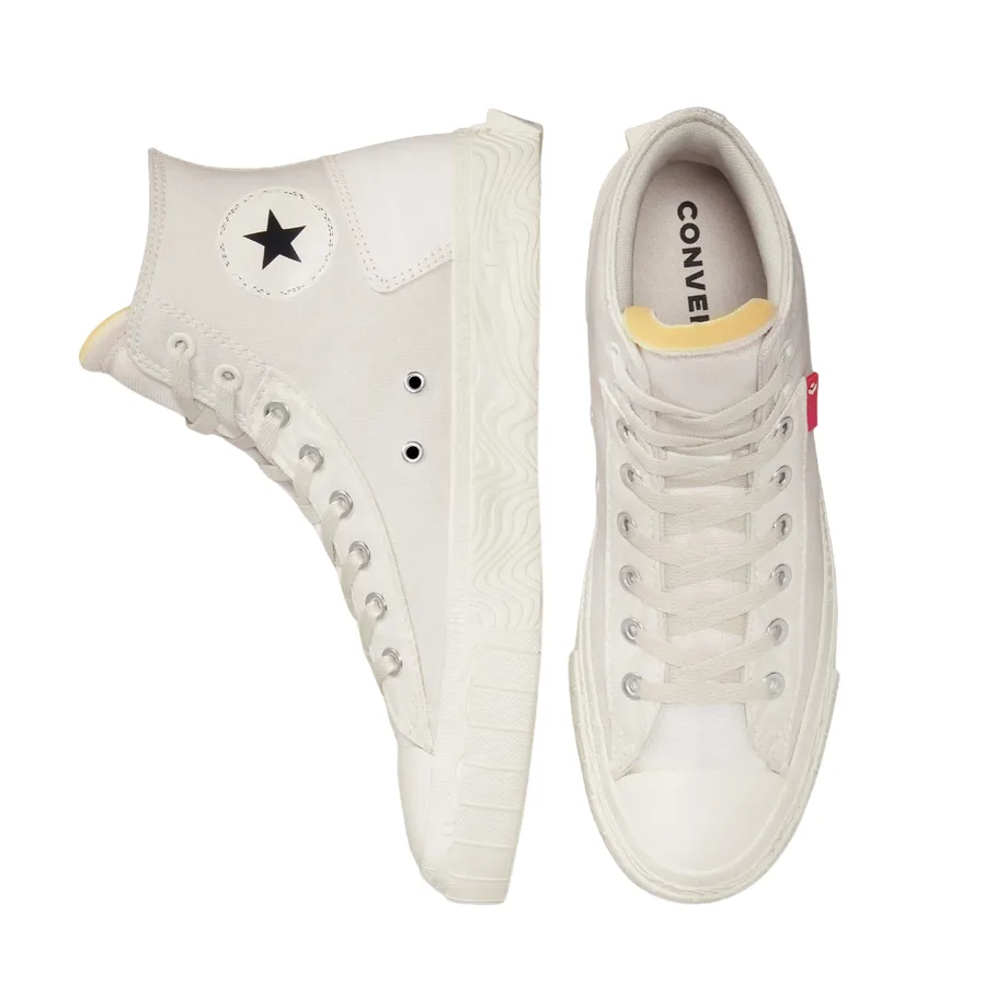 Converse Chuck Taylor Alt Star Tear Away sneakers alta A00794C Light Bone/Bianco vintage