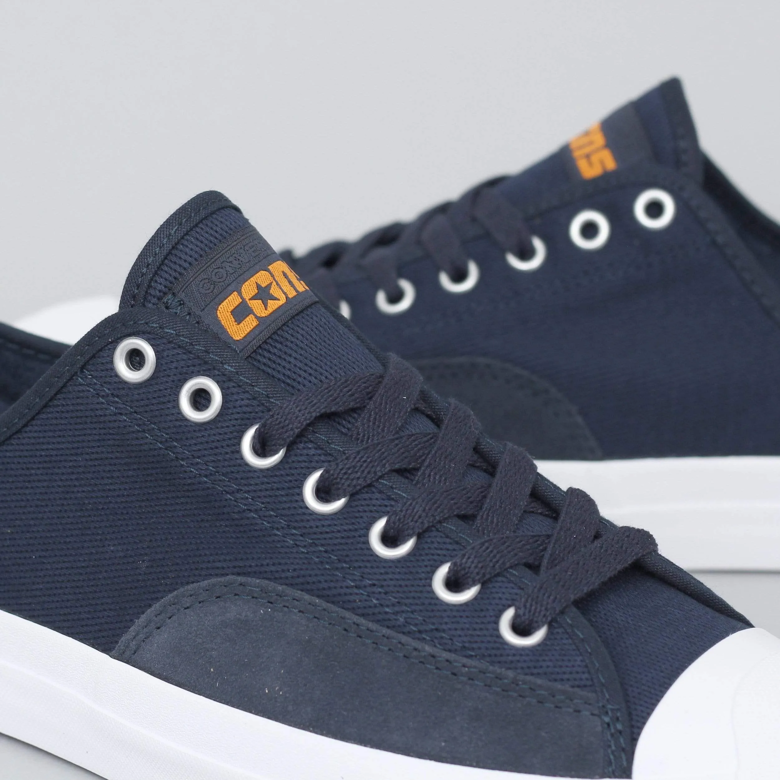 Converse Jack Purcell Pro OX Shoes Dark Obsidian / White