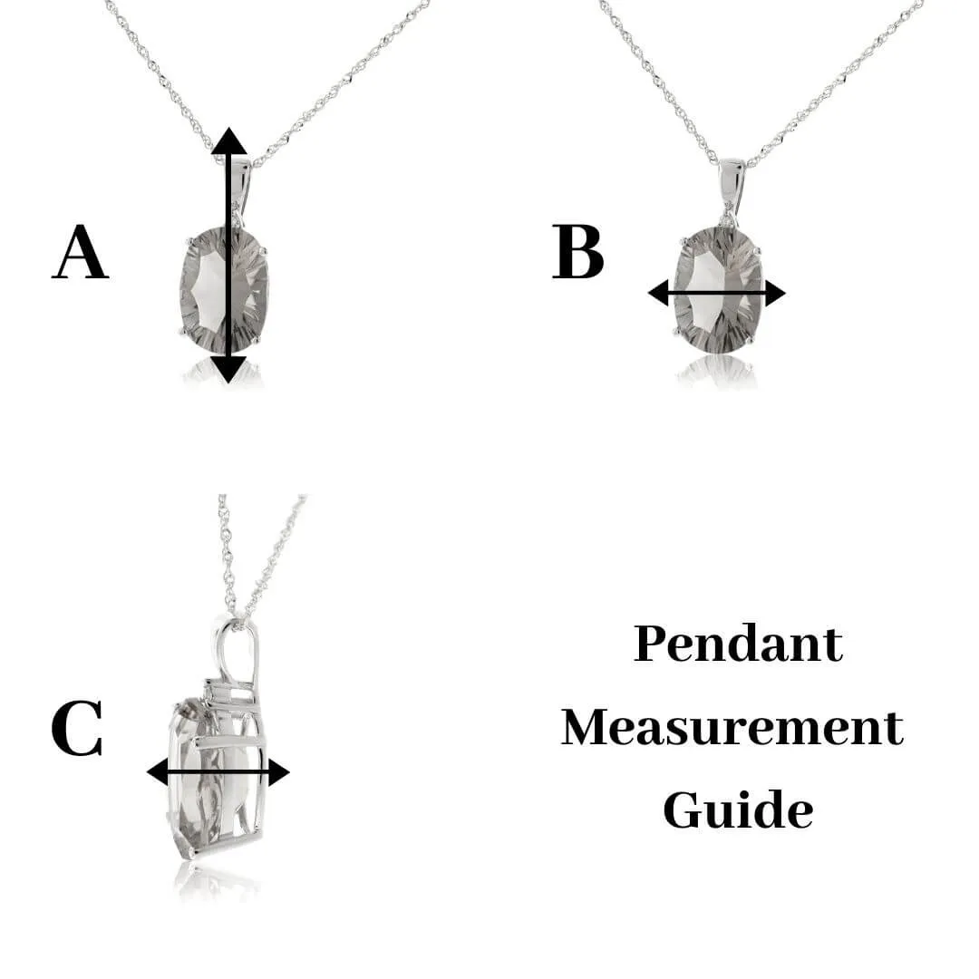 Crossed Golf Clubs Pendant